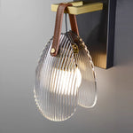 Bild in die Galerieansicht laden, Shell Glas Wandleuchte