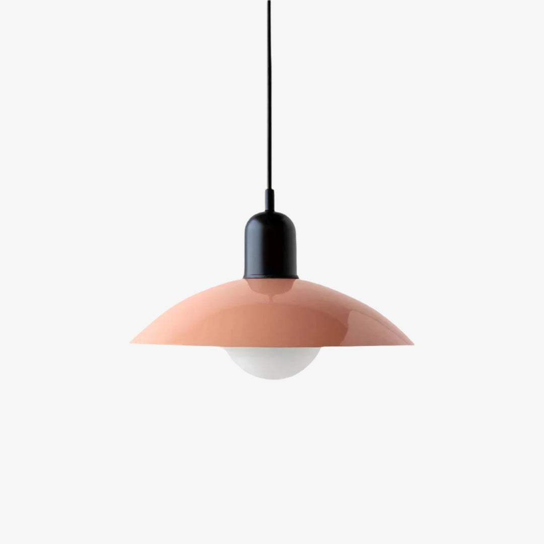 Lampe suspendue Macaron créative Lirra - Lampe en fer de style scandinave pour chambre et chambre d'enfants