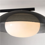 Load image into Gallery viewer, Elorina 3-Light Flush Mount Glass/Metal Ceiling Light - A Stylish Fixture for Modern Spaces
