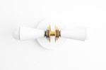 Load image into Gallery viewer, Pyralis Cone Art Deco Wall Light - Multi-Directional Sconce for Vanity or Wall
