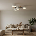 Afbeelding laden in galerijweergave, Celos Diffuse LED Bol Plafondarmatuur – Stijlvolle Binnenverlichting voor Eilanden en Hoekjes