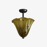 Load image into Gallery viewer, Bellina Decorative Glass Ceiling Light - Modern Sculptural Flush Mount
