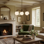 Load image into Gallery viewer, Glorica Glass Linear Modern Chandelier for Dining Room &amp; Living Room
