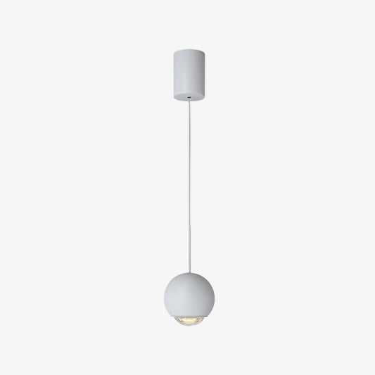 Lámpara colgante minimalista Veridia ajustable manualmente - lámpara colgante con diseño de globo para comedor  