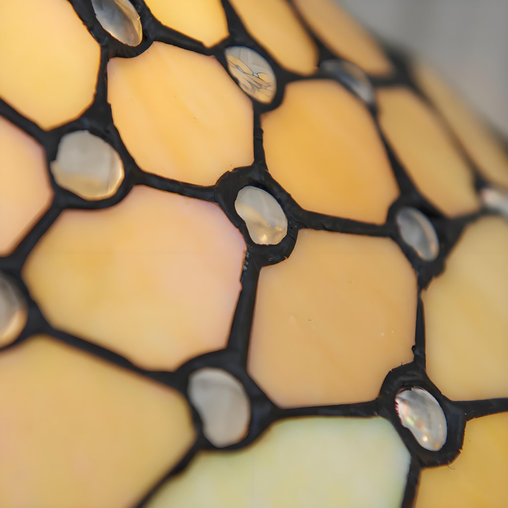 TF Pearl glas-in-lood tafellamp - Sfeerverlichting voor slaapkamer en woonkamer