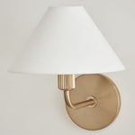 Load image into Gallery viewer, Diora Wall Sconce Light - Modern Brass Fixture with Elegant Shade
