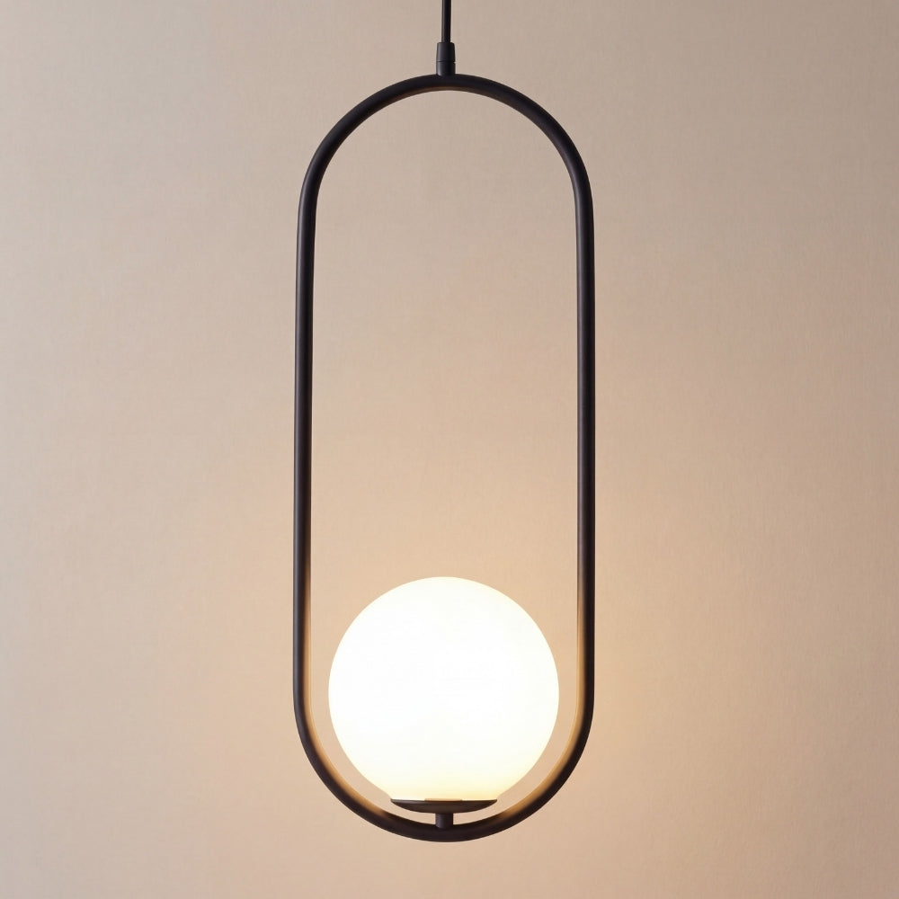 Suspension Moderne Lunectra Design Géométrique - Lampe Suspendue Contemporaine pour Salon