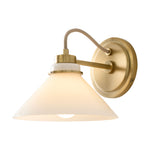 Load image into Gallery viewer, Aurenza Sconce – Farmhouse Wall Light with Metal Accents for Cozy Spaces
