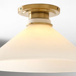 Load image into Gallery viewer, Aurenza Flush Mount – Farmhouse Ceiling Light with Simple Elegant Design
