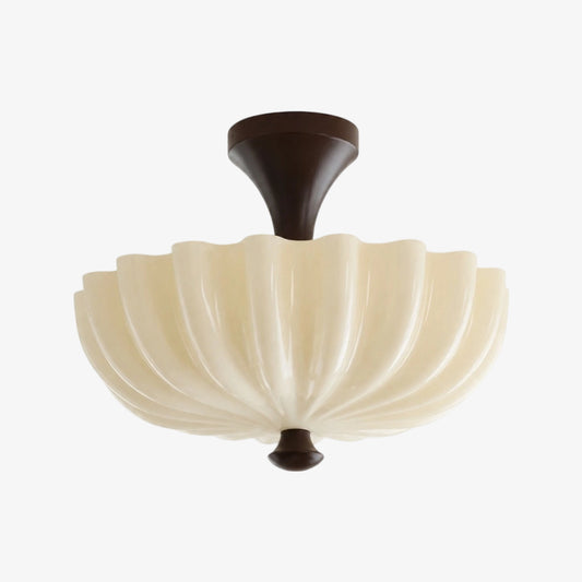 Lampa sufitowa Durnic Cream Style – francuska vintage lampa sufitowa do sypialni