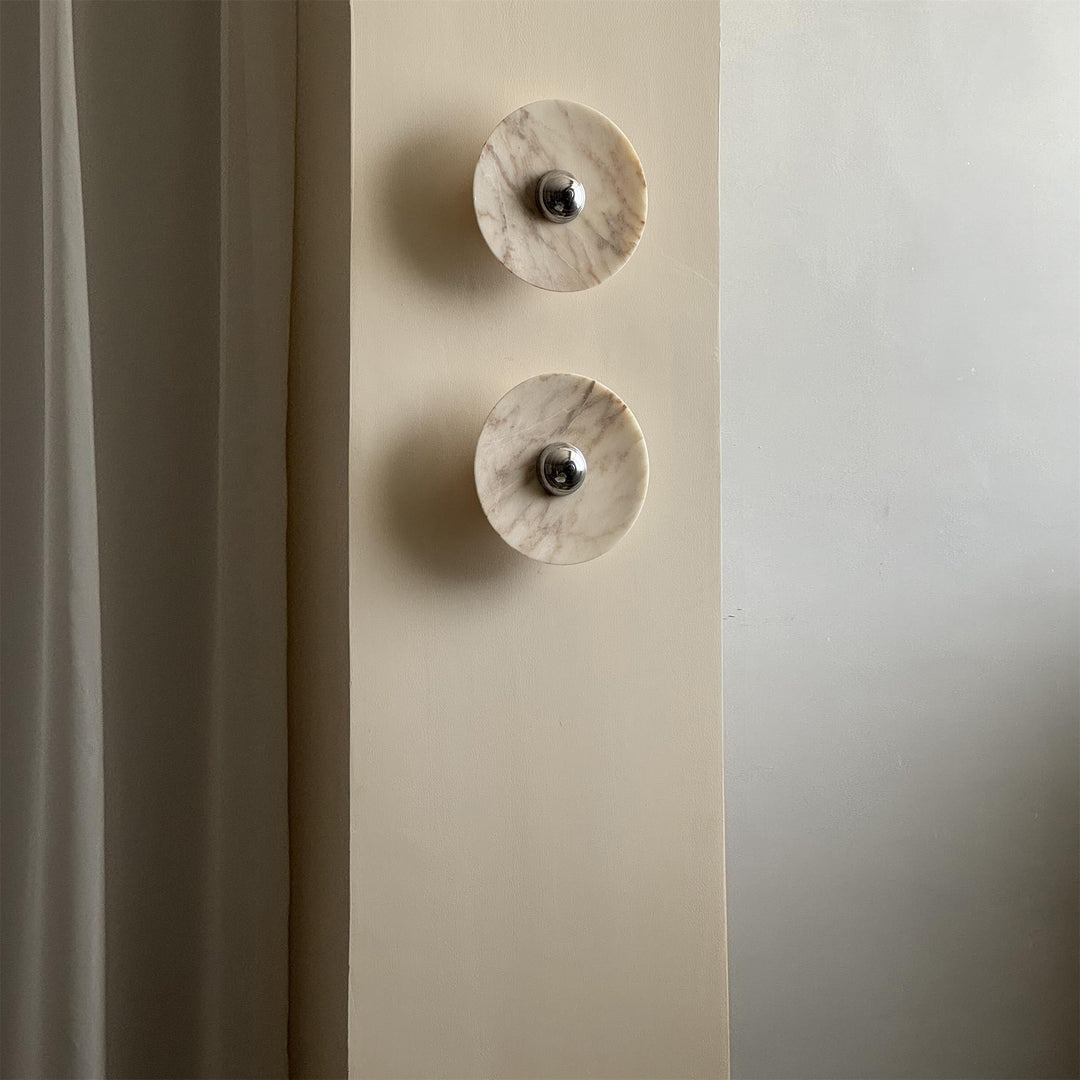 Calacatta Marmor Wandleuchte
