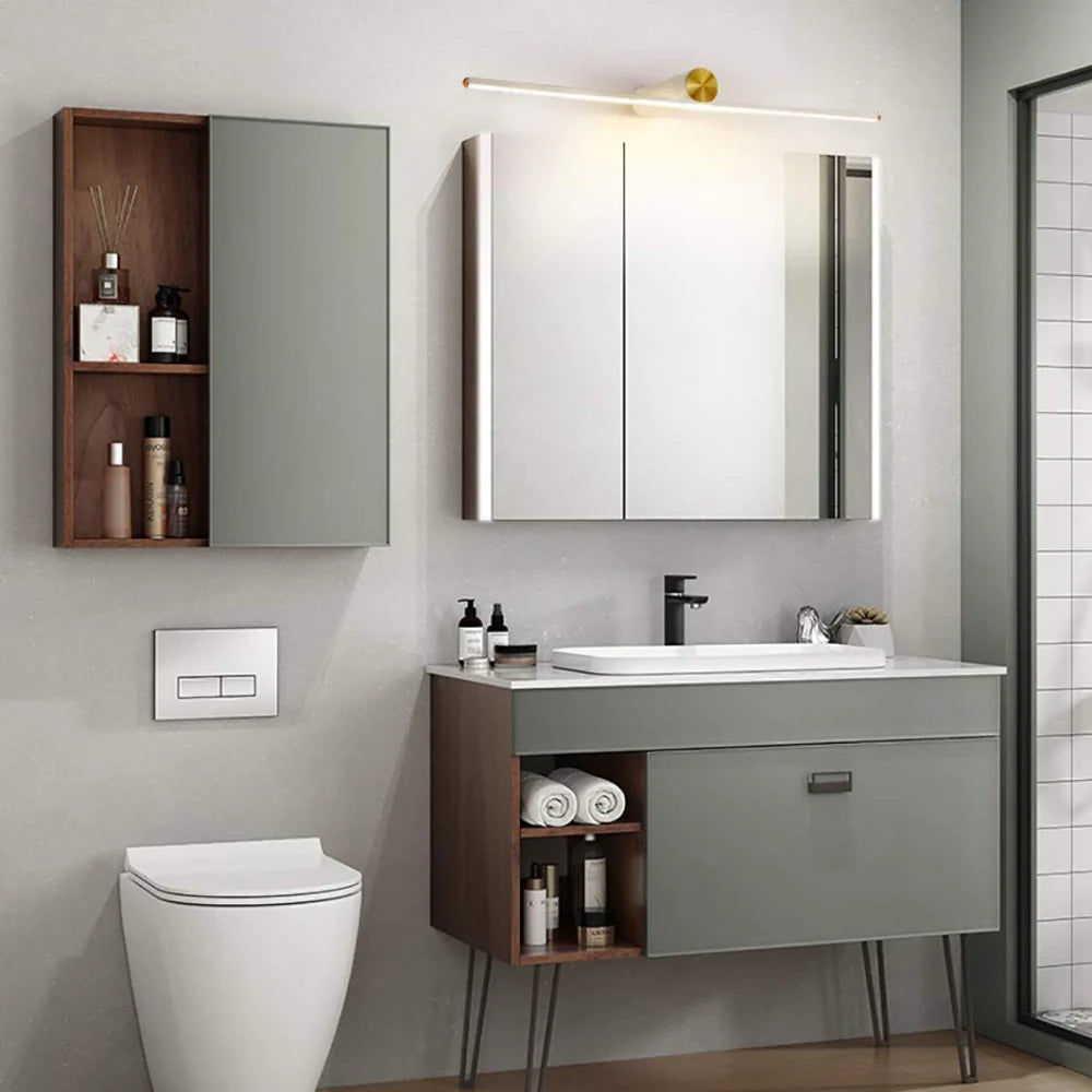 Lámpara de Pared Metálica Moderna Leigh Brilliance