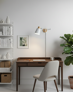 Load image into Gallery viewer, Collin Adjustable Plug In Wall Lamp
