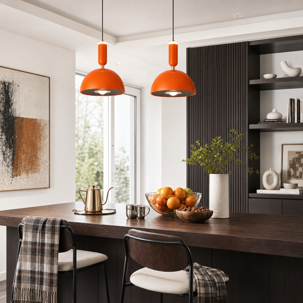 Veridia Nordic Pendant Light - Modern Adjustable Hanging Lamp for Dining Room and Living Space