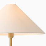 Load image into Gallery viewer, Diora Table &amp; Floor Lamps - Linen Shade Modern Linear Style Sophisticated Accent
