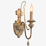 Carica l'immagine nella visualizzazione Galleria, Grey Green Gold one-light wall sconce