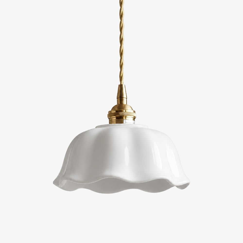 Cienax Mid-Century Flower Ceramic Ceiling and Pendant Light — Suitable for Kitchen and Living Room