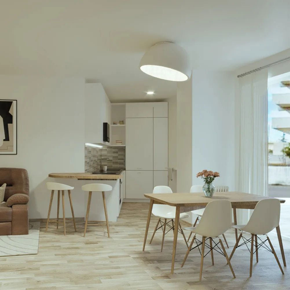 Lampe Plafonnier Duo – Luminaire Moderne en Bois Grain et Métal à Montage Affleurant pour Salon et Chambre