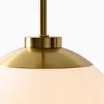 Load image into Gallery viewer, Rivolence Globe Pendant Light - Elegant Brass Lighting

