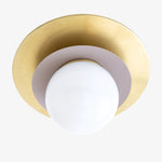 Load image into Gallery viewer, Artivo Layered Modern Brass Ceiling Light - Stylish Home Decor
