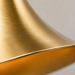 Bild in die Galerieansicht laden, Brushed Brass Umbrella Pendant Light