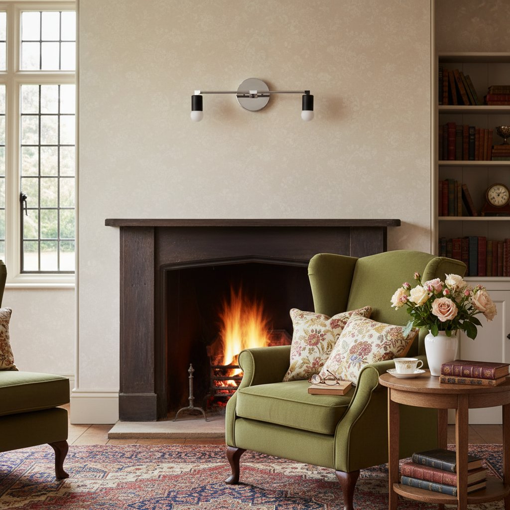 Mobilux Contemporary Linear Vanity Wall Lamp for Bath & Living Room