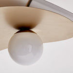 Afbeelding laden in galerijweergave, Tynora hanglamp - modern met metalen afwerkingen en glas