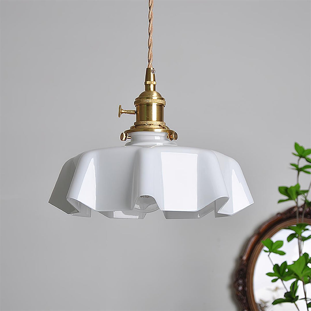 Skirted Ripple Pendelleuchte
