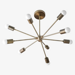 Load image into Gallery viewer, Mobilux Line Modern Chandelier - Mid Century Ceiling Light Fixture
