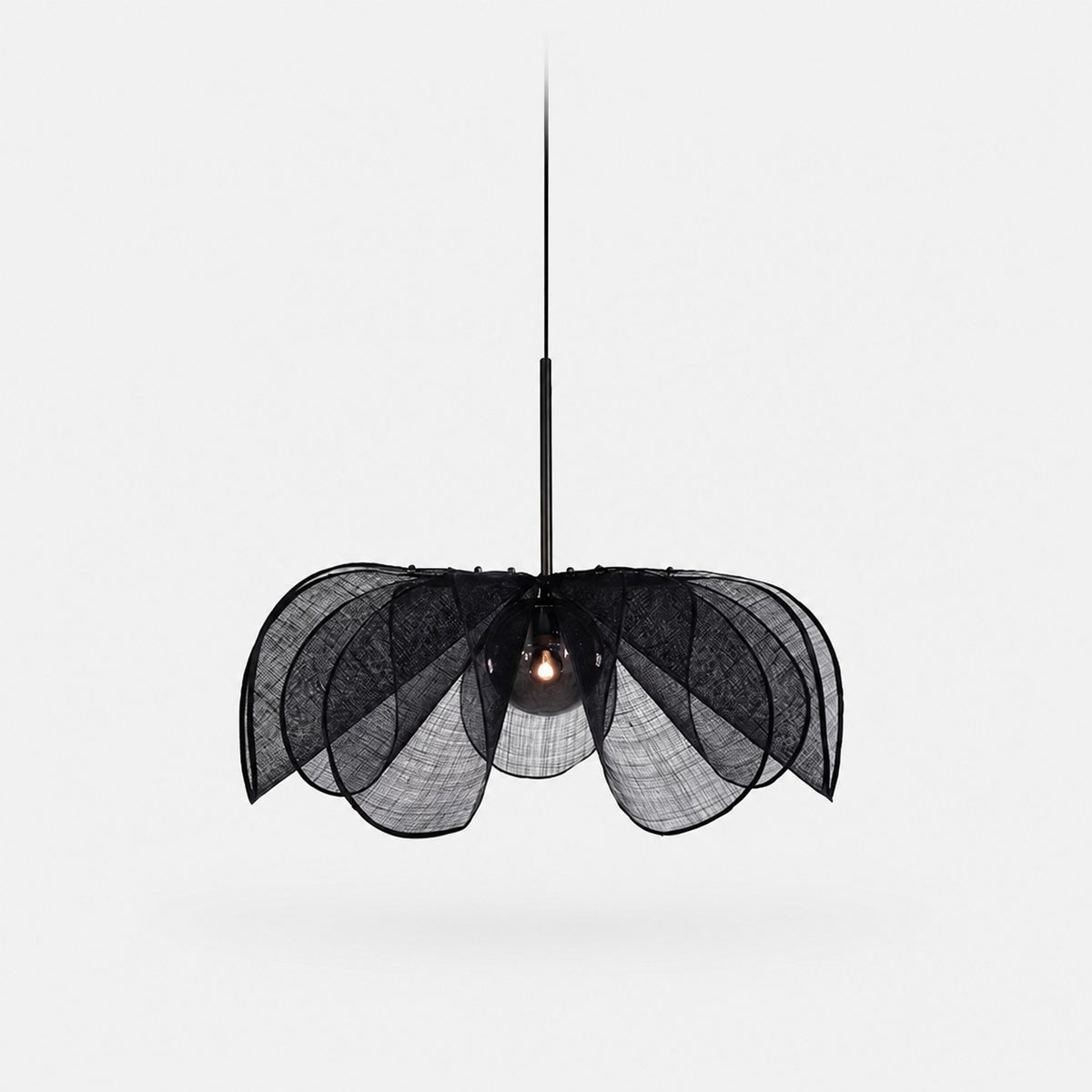 Black 50 cm pendant light