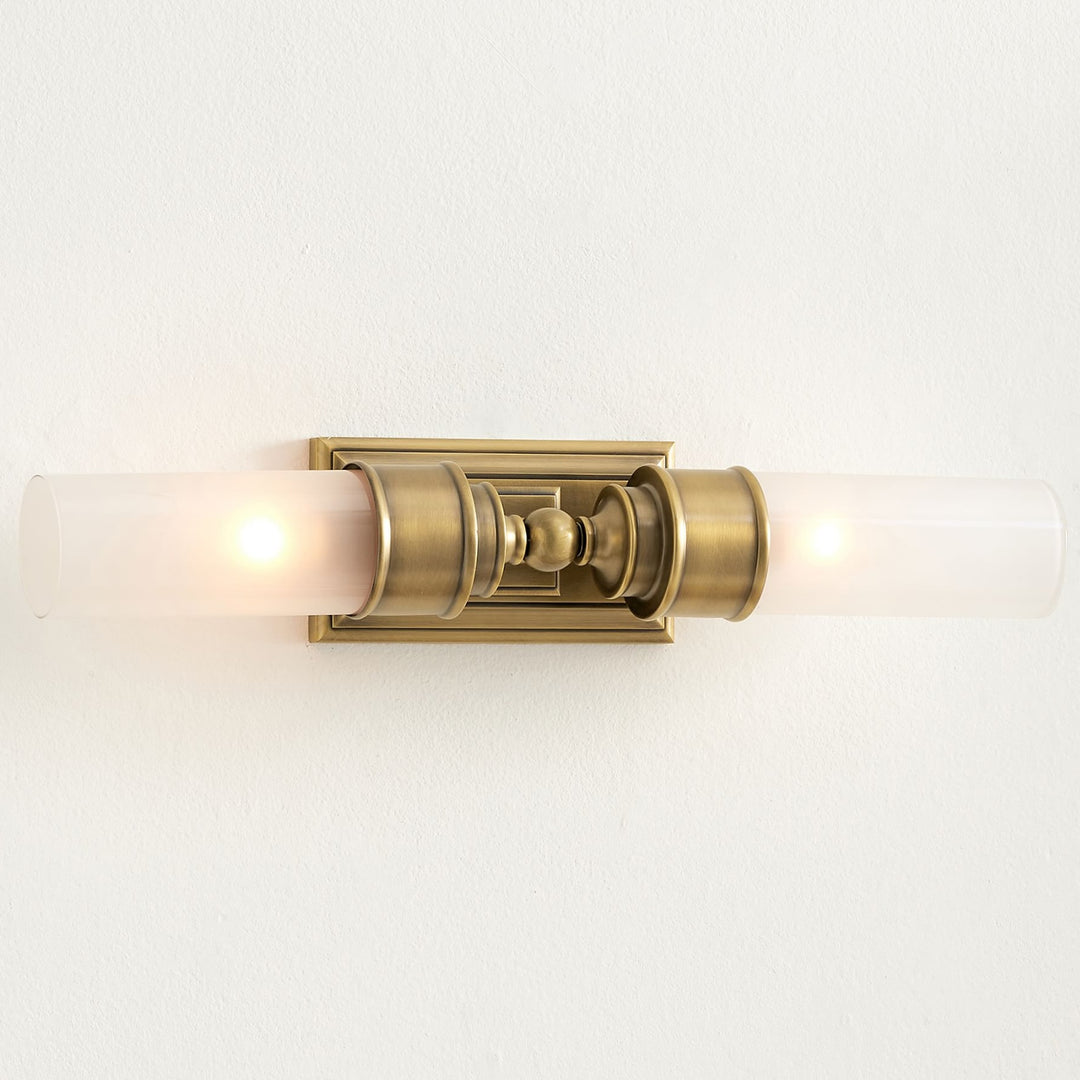 Kalvora Double Tube Wall Sconce - Vintage Elegant Lighting for Home