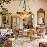 Charger l’image dans la visionneuse de la galerie, Suspension TF Nevada – Verre artisanal contemporain à inversion pour salles à manger et entrées