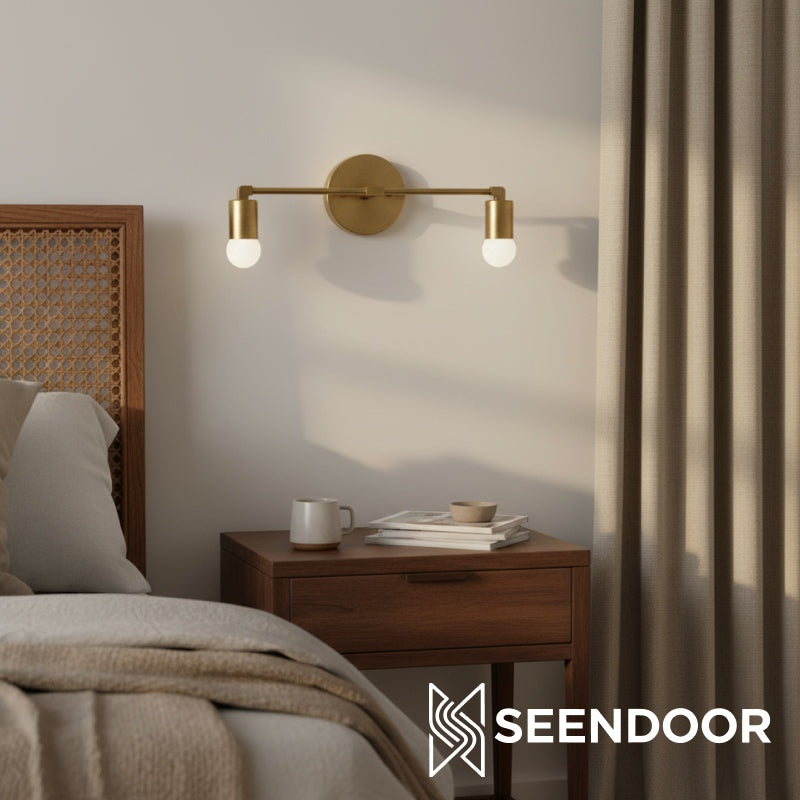 Mobilux Contemporary Linear Vanity Wall Lamp for Bath & Living Room