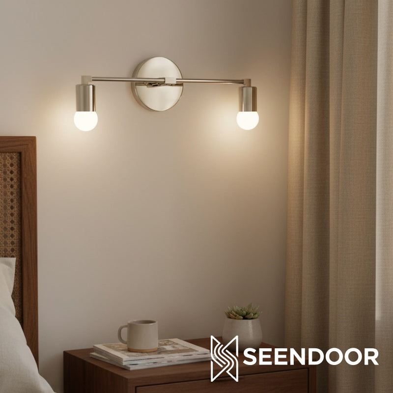 Mobilux Contemporary Linear Vanity Wall Lamp for Bath & Living Room