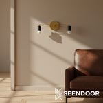 Load image into Gallery viewer, Mobilux Contemporary Linear Vanity Wall Lamp for Bath &amp; Living Room
