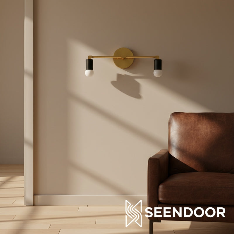 Mobilux Contemporary Linear Vanity Wall Lamp for Bath & Living Room