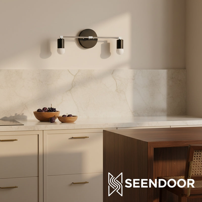 Mobilux Contemporary Linear Vanity Wall Lamp for Bath & Living Room