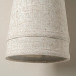 Load image into Gallery viewer, Zalen Textured Linen Bronze Wall Light – Soft Retro Wall Sconce for Reading Nook