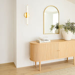 Load image into Gallery viewer, Voro Modern LED Wall Sconce - Metal Bathroom &amp; Hallway Lighting Fixture
