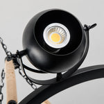 Load image into Gallery viewer, Industrial Rope Chandelier with Adjustable Rounded Heads