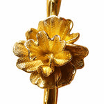 Carica l'immagine nella visualizzazione Galleria, Nature motif brass cabinet handle with 6.3 in c-c / 16.0 cm c-c mounting