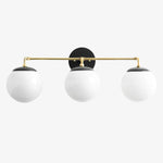 Load image into Gallery viewer, Glorica Glass Wall Sconce - Modern Vintage Vanity Light Fixture
