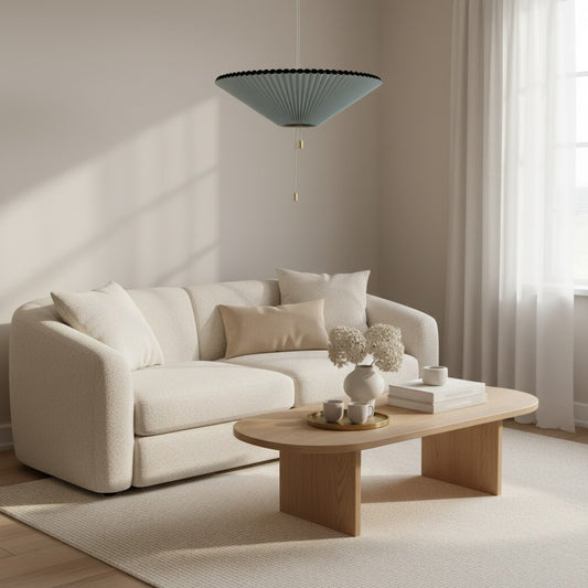 Vellmuse Vintage Interaktive Regenschirm-Pendelleuchte - Verstellbare Lampenschirmbeleuchtung für jeden Raum N25