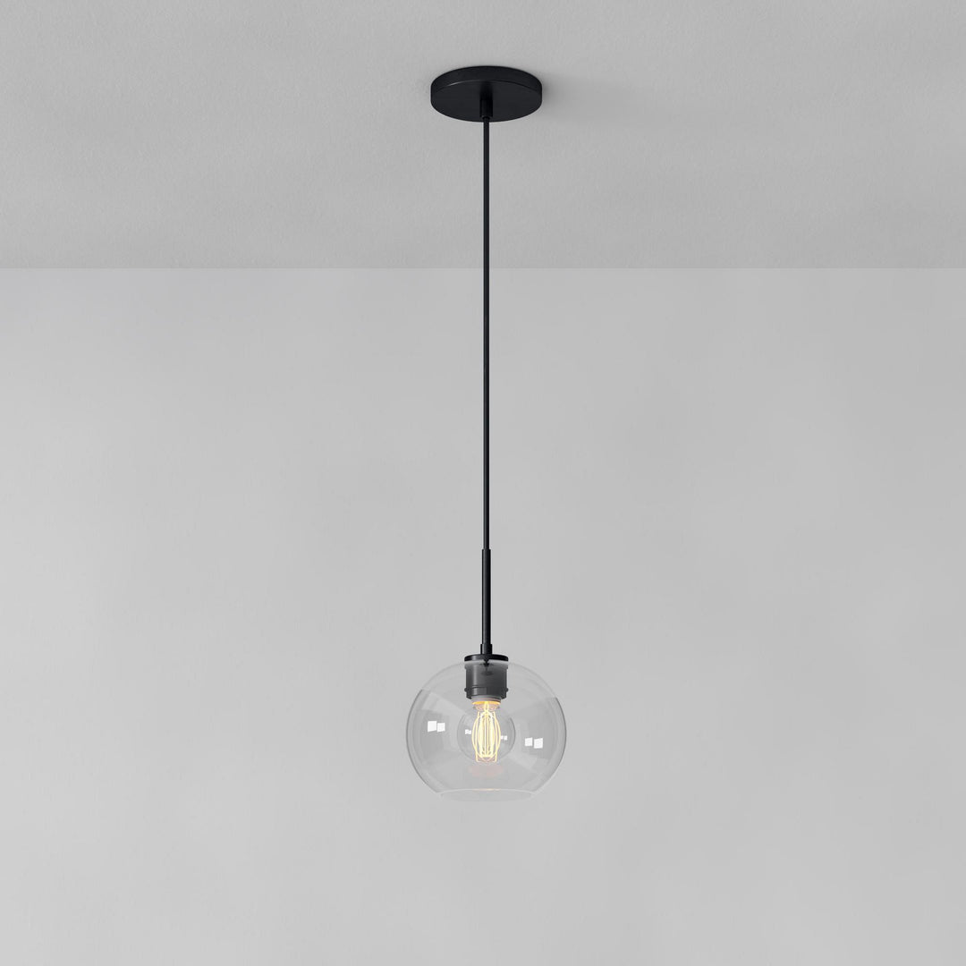 Selvion Sculptural Globe Pendant Light - Modern Glass Pendant Lamp - Sleek Design