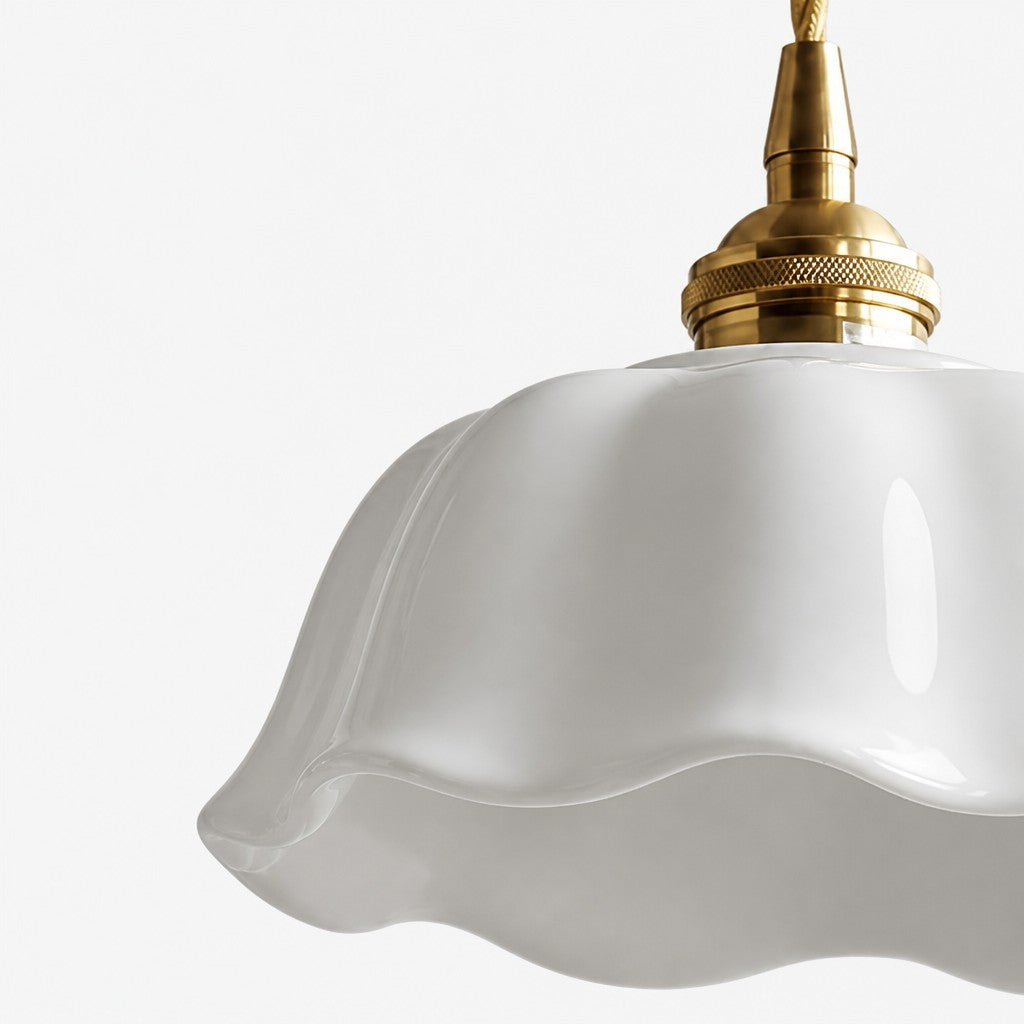 Cienax Mid-Century Flower Ceramic Ceiling and Pendant Light — Suitable for Kitchen and Living Room