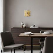 Applique murale décorative Modo – Applique murale en métal ondulé moderne pour chambres et couloirs