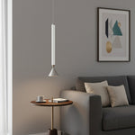 Load image into Gallery viewer, Vertara Minimal Cone Pendant Light – Sleek Architectural Hanging Lamp for Dining and Kitchen