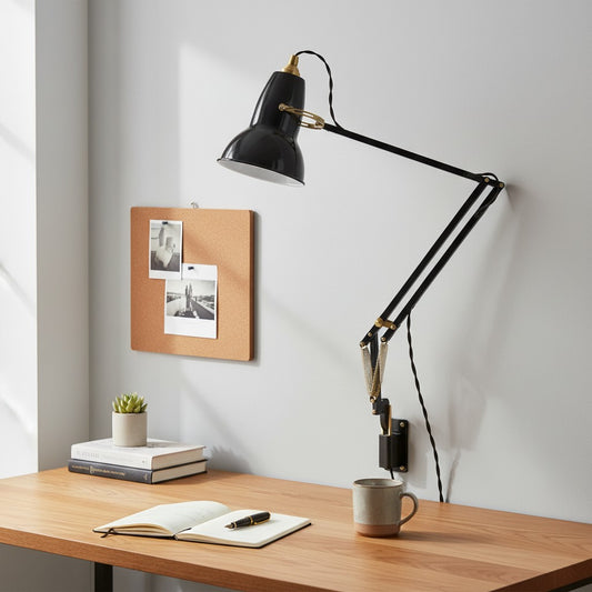 Modryx Verstellbare Moderne Wandleuchte mit Halterung Schlanker Aluminium-Schirm für Wohnbereich