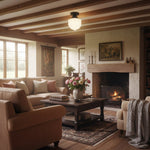 Load image into Gallery viewer, Geotower Glass Art Deco Ceiling Light - Glass Fixture - Elegant Home Lighting
