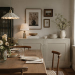 Cargar imagen en el visor de la Galería, Pearl white cabinet knobs in a dining room
